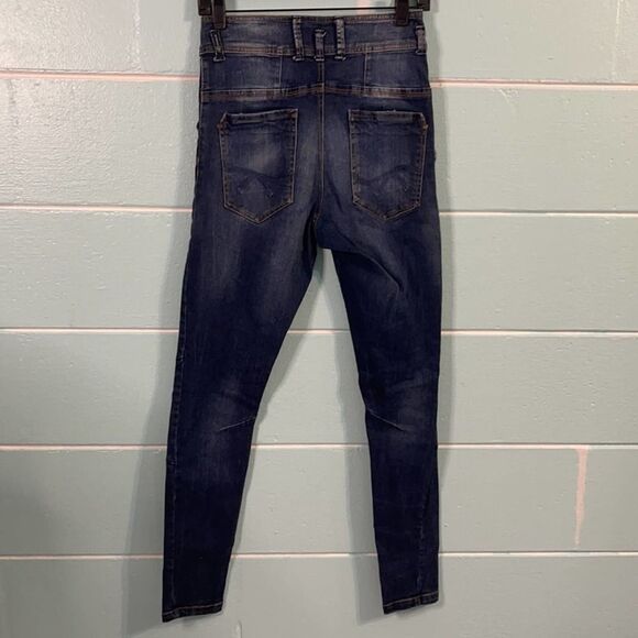 Zara Denim Rules By TRF Baggy Jeans High Waisted - Picture 8 of 8